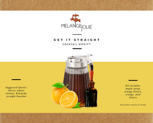 Mélange Jolie Get It Straight Cocktail SipKit™