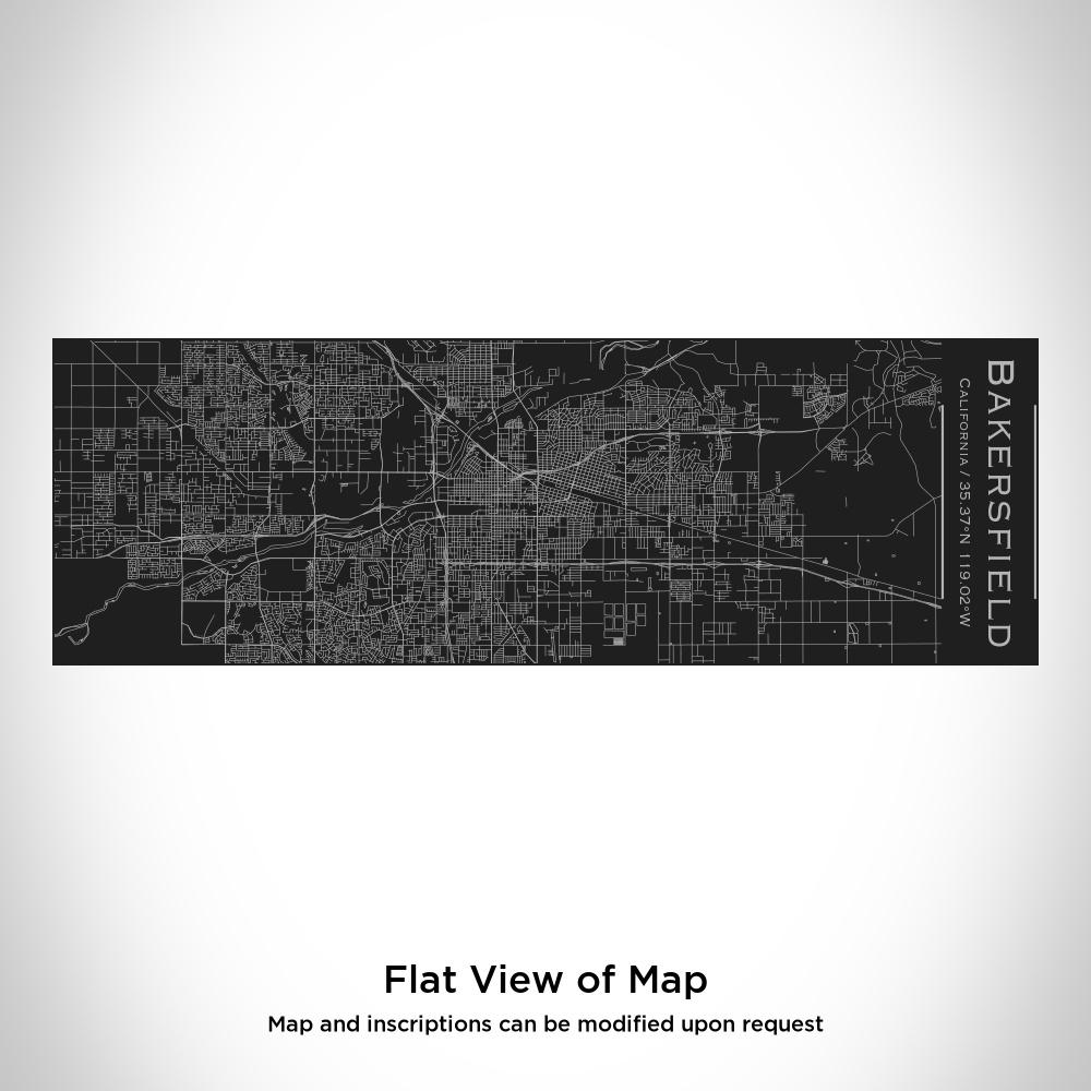 Bakersfield - California Map Insulated Cup in Matte Black