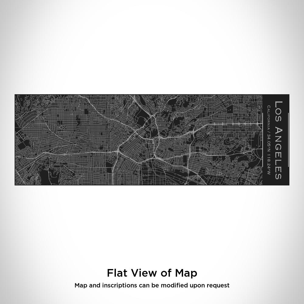 Los Angeles - California Map Insulated Cup in Matte Black